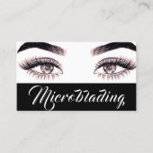 Moderne microblading, Eyebrows, Permanente Makeup Visitekaartje (Voorkant)