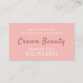 Moderne microblading, Eyebrows, Permanente Makeup Visitekaartje (Achterkant)