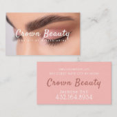 Moderne microblading, Eyebrows, Permanente Makeup Visitekaartje (Voorkant / Achterkant)