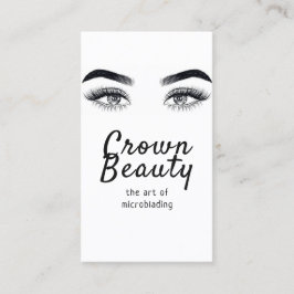 Moderne microblading, Eyebrows, Permanente Makeup Visitekaartje