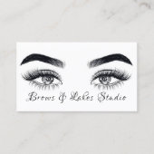 Moderne microblading, Eyebrows, Permanente Makeup Visitekaartje (Voorkant)