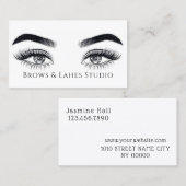 Moderne microblading, Eyebrows, Permanente Makeup Visitekaartje (Voorkant / Achterkant)