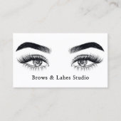 Moderne microblading, Eyebrows, Permanente Makeup Visitekaartje (Voorkant)