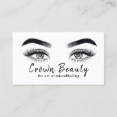 Moderne microblading visitekaartje (Voorkant)