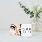 Moderne Microblading , Wenkbrauwen, Permanente Ma Visitekaartje (Staand voorkant)