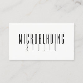 Moderne Microblading , Wenkbrauwen, Permanente Mak Visitekaartje