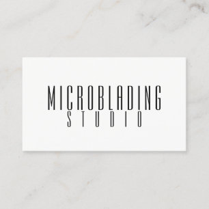 Moderne Microblading , Wenkbrauwen, Permanente Mak Visitekaartje