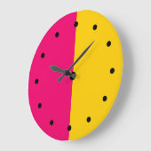 Moderne Mid Century Moderne Minimale Grote Klok (Hoek)