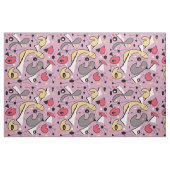 Moderne Middeleeuwse atoombollen van 1950 Stof (Fat Quarter)