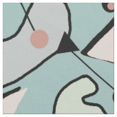 Moderne Middeleeuwse atoomvormen van 1950 Stof (Close Up)