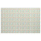 Moderne, middeleeuwse kleurenraster stof (Fat Quarter)