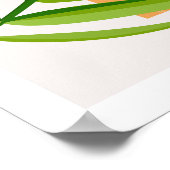 Moderne middeleeuwse kunst, elegant thuisdecor Kan Poster (Hoek)