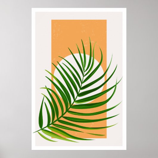 Moderne middeleeuwse kunst, elegant thuisdecor Kan Poster (Voorkant)