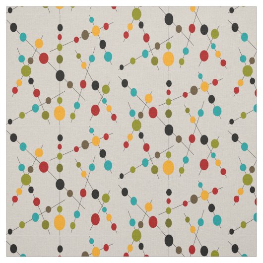 Moderne, middelgrote bubbels en netjes stof (Swatch)