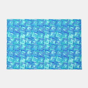 Moderne, middelgrote spiraaltjes - aqua multi deurmat