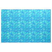 Moderne, middelgrote spiraaltjes - aqua multi stof (Fat Quarter)
