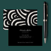 Moderne Midden eeuw Grunge Arch Chic Visitekaartje