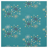 Moderne Midden-eeuwse Starburst Stof (Swatch)