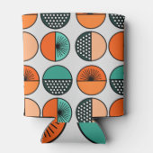 Moderne middencirkelhalven blikjeskoeler (Achterkant)