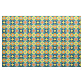 Moderne middencirkels geometrisch patroon stof (Yard (91,4 cm))