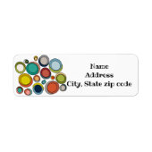 Moderne middeneeuwen etiket (Voorkant)