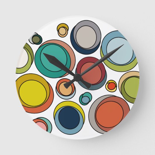 Moderne middeneeuwen ronde klok (Voorkant)