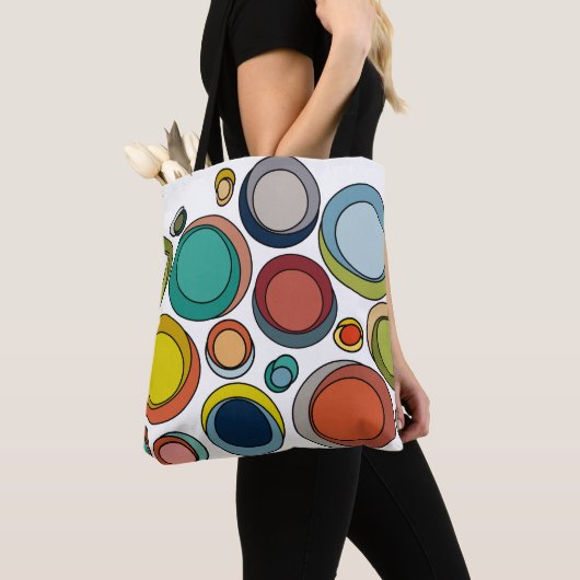 Moderne middeneeuwen tote bag (Dichtbij)