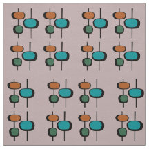 Moderne middeneeuwse roze blauwe sinaasappel