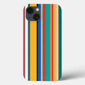 Moderne middeneeuwse strips Case-Mate iPhone case (Achterkant)
