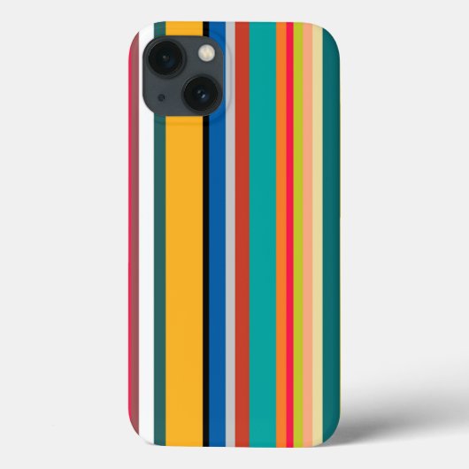 Moderne middeneeuwse strips Case-Mate iPhone case (Achterkant)