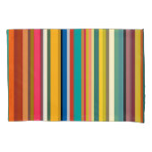 Moderne middeneeuwse strips kussensloop (Voorkant)