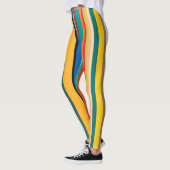 Moderne middeneeuwse strips leggings (Links)