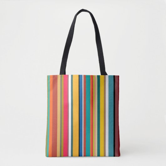 Moderne middeneeuwse strips tote bag (Voorkant)