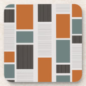 Moderne middenklassepanelen bier onderzetter (Voorkant)