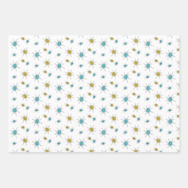 Moderne middenklassestijlen inpakpapier vel