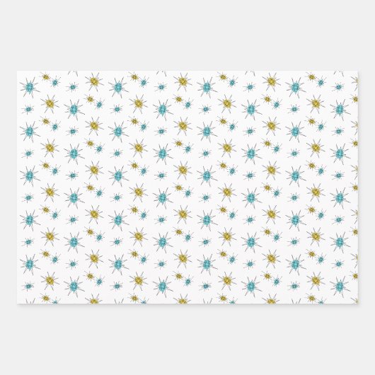 Moderne middenklassestijlen inpakpapier vel (Voorkant)