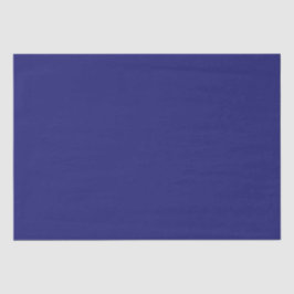 Moderne Midnight Blue Plain Solid kleur Tissuepapier