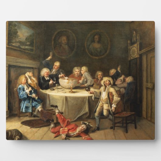 Moderne midnight-discussie fotoplaat (Voorkant)