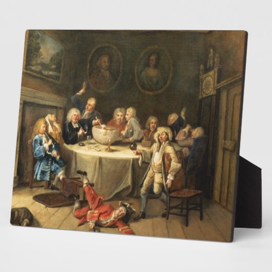 Moderne midnight-discussie fotoplaat (Zijkant)