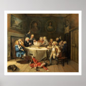 Moderne midnight-discussie poster (Voorkant)