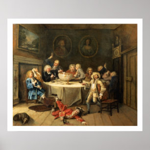 Moderne midnight-discussie poster