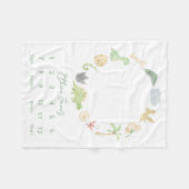 Moderne mijlpaal dinosaurussen Geslacht Neutraal G Fleece Deken (Voorkant (Horizontaal))