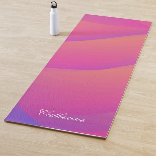 Moderne Milieuvriendelijke Regenboogkleur Aangepas Yogamat (In situ)