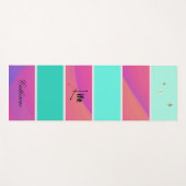 Moderne Milieuvriendelijke Stevige en Regenboogkle Yogamat (Voorkant (horizontaal))