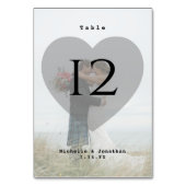 Moderne minialistische bride- en bruinbruiloft fot kaart (Achterkant)