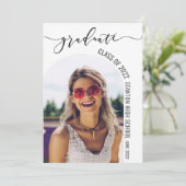 Moderne minieme Arch Photos Afbeelding Afstuderen Kaart (Staand voorkant)