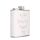 Moderne minieme bridesmaid-ontwerphandleiding Blus Heupfles (Rechts)