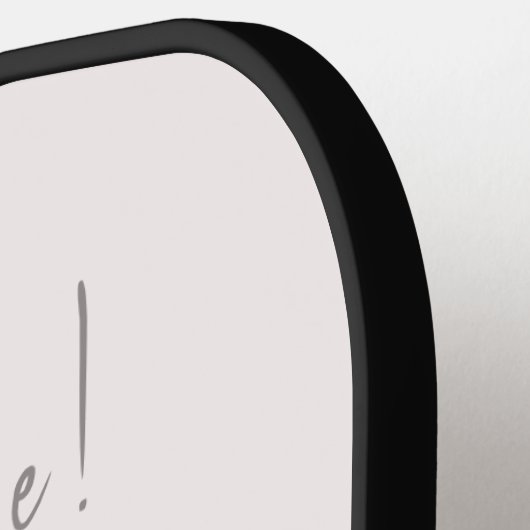 Moderne minieme bridesmaid-ontwerphandleiding Blus Pickleball Paddle (Links Detail)