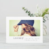 Moderne minieme foto 30 en verbluffende dag (Staand voorkant)