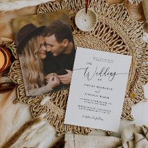 Moderne minieme fotobruiloft